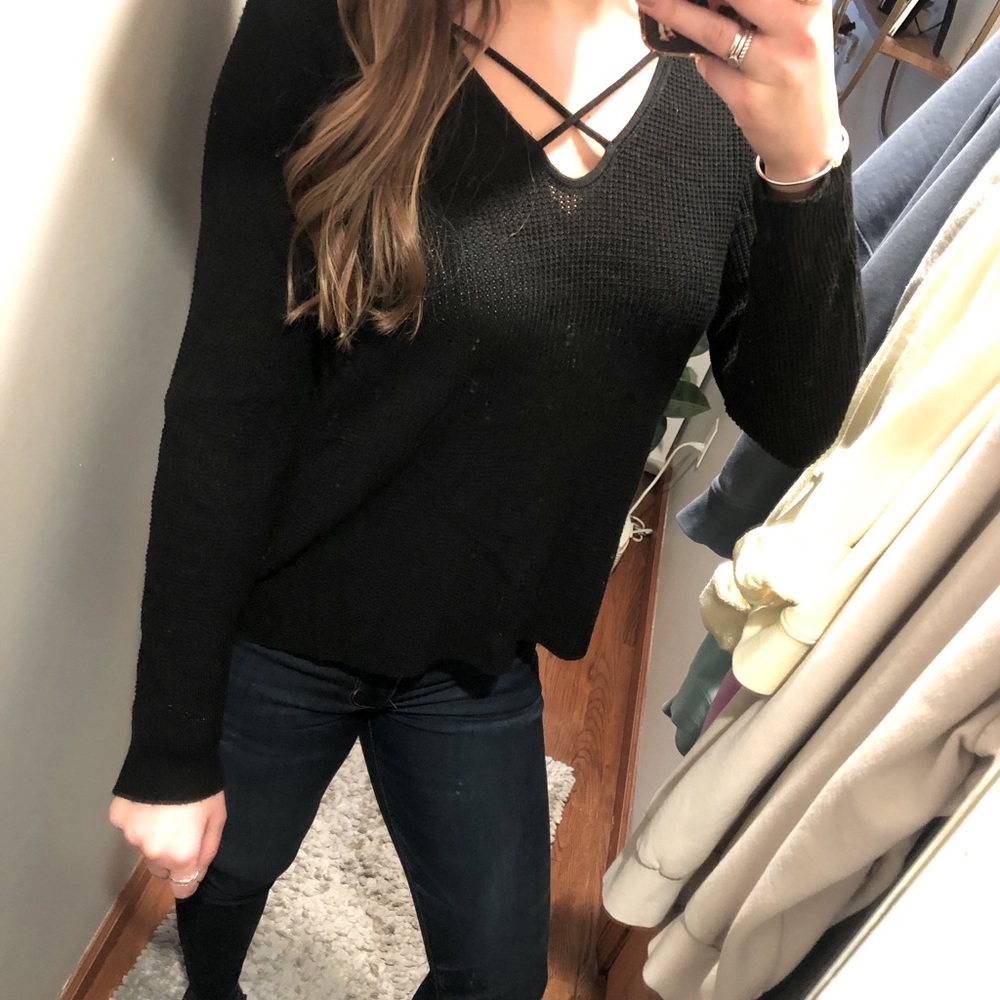Black sweater